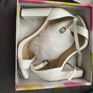 White heels